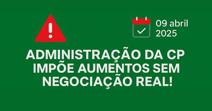 Reunião com a Administração da CP: Uma falsa negociação!